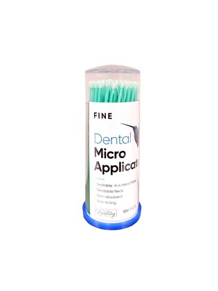 Aplikatory Begreat Micro Fine green 100szt
