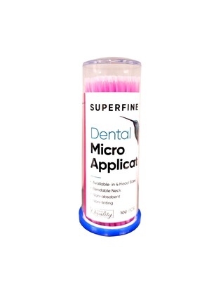 Aplikatory Begreat Micro Superfine pink 100szt