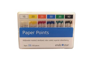 Sączki pap.06 80 100szt. ENDOSTAR-DIADENT