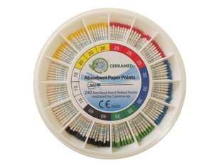 Sączki pap.06 15-40 240szt/op (z podziałką, na kółku) Cerkamed