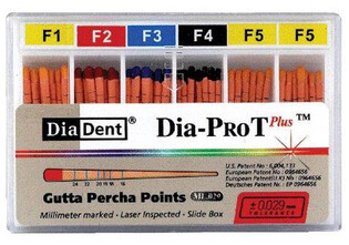 Gutta-percha DIADENT Systemowa F4 DiaProt