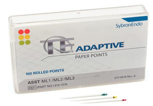 TF Adaptive sączki papierowe ML2 PK/100 2 paski żółte