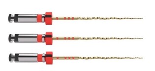 TruNatomy Pilniki Prime 31mm 3szt. czerwone Maillefer