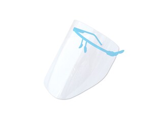 Przyłbica ochronna Larident niebieska ramka+6szt. folii ochronnych R60AZ