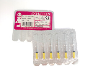 Pilniki Hedstroem LIKE 31mm 035 6szt. Sterile