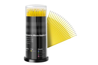 Pędzelki Akzenta Micro Fine żółte 100szt.Top Sticks Plus Yellow