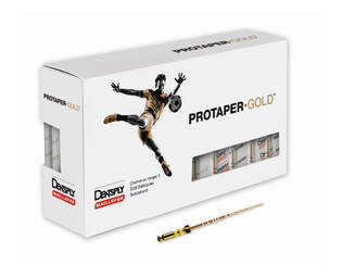 ProTaper GOLD 31mm F5 żółte dwa paski Sterile 6szt. Maillefer