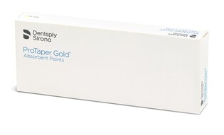 Sączki pap. ProTaper GOLD F2 180szt. czerwone Maillefer