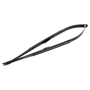 ORI IGŁOTRZYMACZ CASTOROVIEJO TC czarna ceramika ,wygięty 18cm (okrągła rączka)