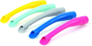 DURR ssaki III yellow małe dla dzieci, opak. 5 szt 16mm. z rowkiem p/refluksowi