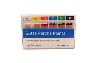 Gutta-Percha Endostar Diadent 04 70 60szt.