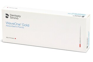 WAVEONE GOLD Sączki papierowe Primary czerwone 180szt.