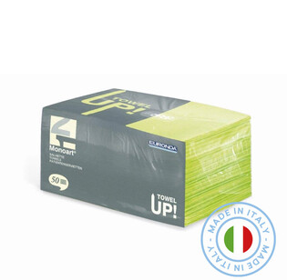 Serwety Towel Up! Euronda 50szt. limonkowe