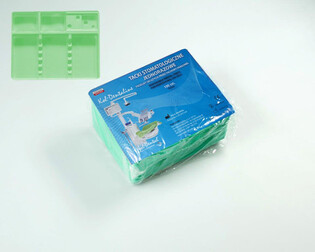 xTacki jednorazowe Kol-Dental zielone 100szt