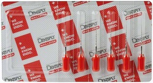 ProTaper ręczne 25mm F2 Sterile Maillefer czerwone