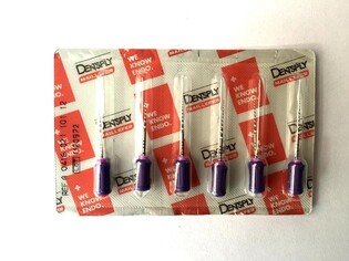 ProTaper ręczne 25mm S1 Sterile Maillefer fioletowe 6szt.