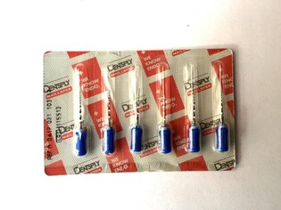 ProTaper ręczne 25mm F3 Sterile Maillefer niebieskie 6szt. sterylne