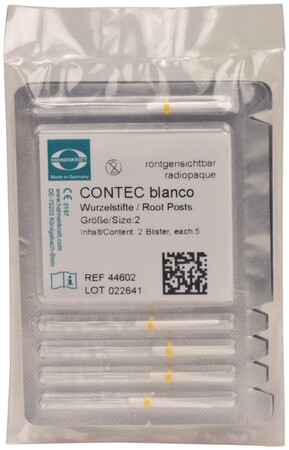 Wkłady CONTEC Blanco 2 żółte Hahnenkratt 44602-5 5szt
