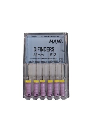 Pilniki Mani D Finders 25mm 12