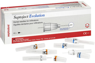 Igły do karpuli Septoject Evolution 03x16mm 100szt