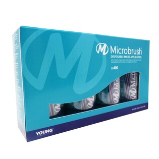 Pędzelki Microbrush regular fioletowe 100szt