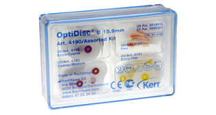 Hawe krążki 4190 Optidisc 15,9mm asortyment 80 szt