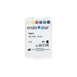 Pilniki H 25mm 008 Poldent Endostar