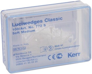 Hawe kliny światłoprzewodzące 772S medium 100szt Luciwedges Classic