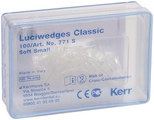 Hawe kliny światłoprzewodzące 771S small 100szt Luciwedges Classic