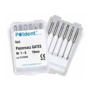 Gates Poldent nr 4 19mm /średnica 1,10/ Endostar