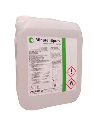Alpro MinutenSpray 5lADR UN 1987 do szybkiej dezynfekcji