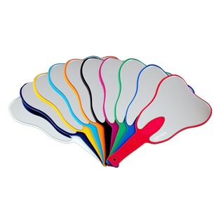 Lusterko "Ząbek" duży zielony jasny