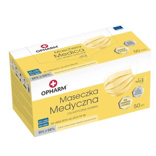 MASECZKI OPHARM żółte typ IIR 50szt/op 2