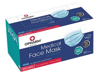 MASECZKI OPHARM niebieskie typ IIR 50szt/op MASQUES REF M SAFE TYPE IIR 2