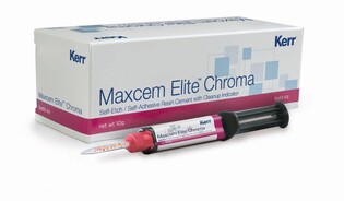Kerr Maxcem Elite Chroma Yellow 2x5g uzupełnienie + końcówki