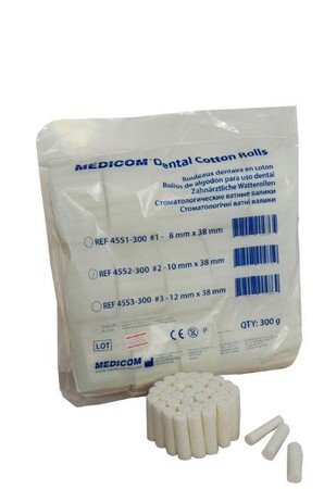 Wałeczki stomatologiczne Medicom - WARIANTY
