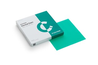 Koferdam guma lateksowa HySolate średnia zielona 36szt/opak. 152x152mm