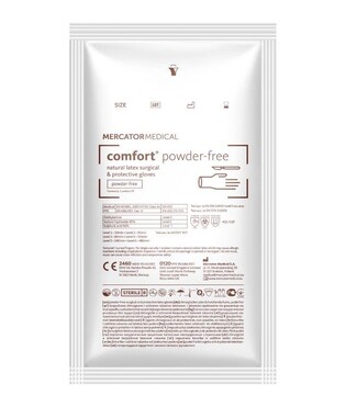 Rękawiczki sterylne bezpudrowe Comfort Mercator