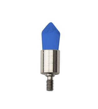 Szczoteczki płomyk nylonowy soft kolor/mix 100szt/op Premium Plus nakręcane 2