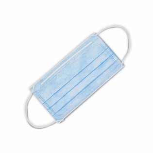 Maseczki Medicom Safe+Mask niebieskie 50szt. medyczne typ II R 2