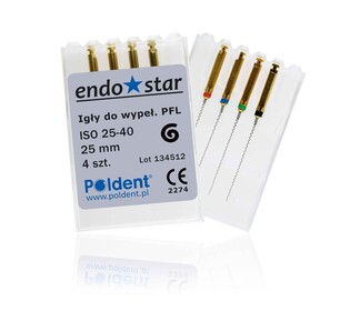 Lentulo bez sprężynki PFN Endostar Poldent - WARIANTY