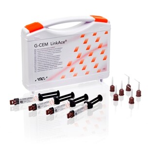 GC G-Cem LinkACE A2 Kit 4 strzykawki 4.6g + 30 końcówek Regular + 10 końcówek Endo