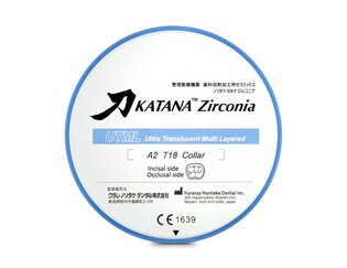 KATANA ZIRCONIA Dyski cyrkonowe UTML D3 18mm