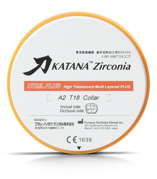 KATANA ZIRCONIA Dyski cyrkonowe HTML Plus D3 18mm