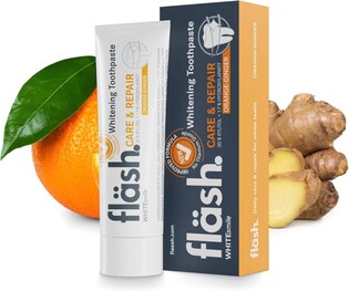 Flash pasta do zębów wybielająca 75ml pomarańczowo-imbirowa