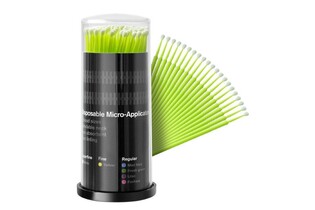Pędzelki Akzenta Micro Regular jasnozielone 4 x 100szt.Top Sticks Plus Fresh Green