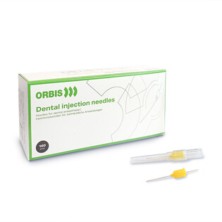 Igły do karpuli 03x16 30G 100szt. Orbis żółte
