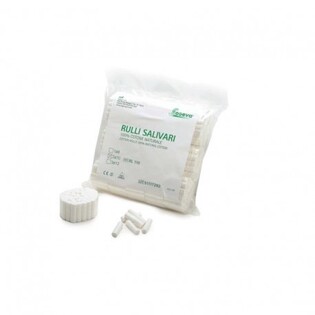 Wałeczki stomatologiczne SOGEVA #2 10mm 300g bawełniane