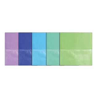 Pokrowce na zagłówek Euronda Monoart zielone 250szt. 33x34cm duże z włókniny+wodoodporna warstwa (1-częściowe na zagłówek fotela) Green
