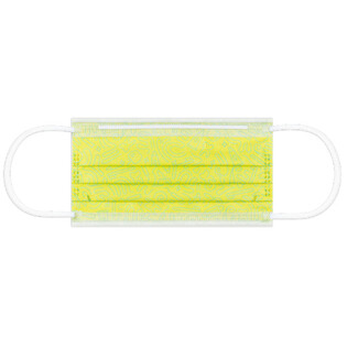 Maseczki EURONDA Graffiti typ IIR limonkowe na gumce 50szt. Lime